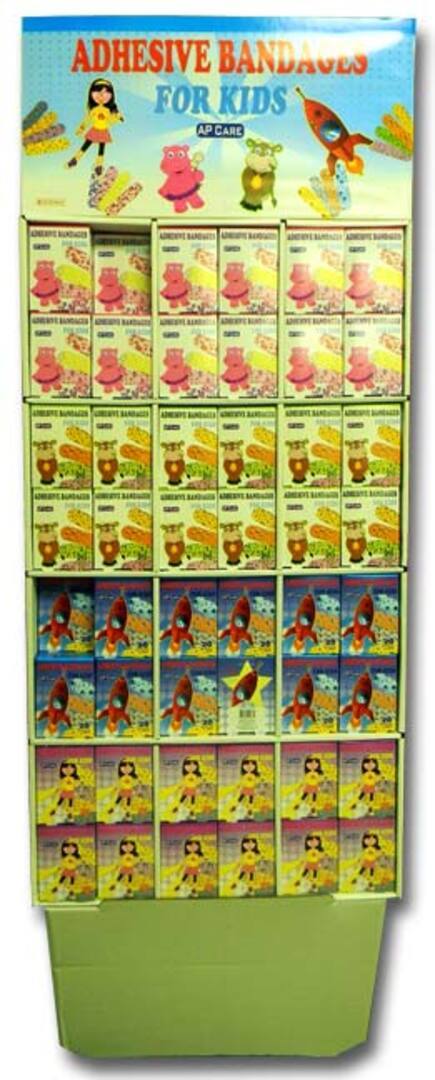 AP Care Kids Bandages – Floor Display