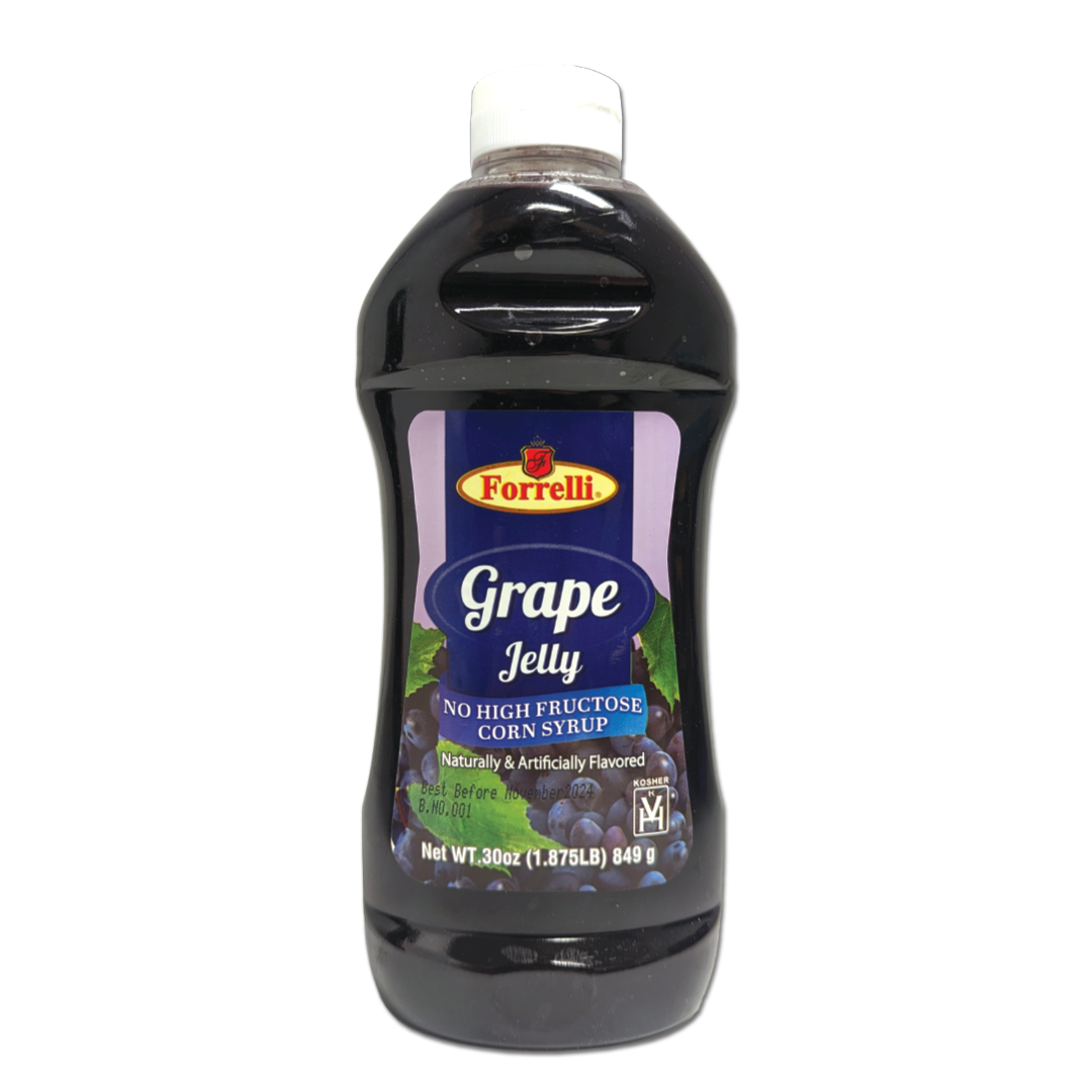 Grape Jelly – 30oz (849g) Plastic Squeeze Bottle