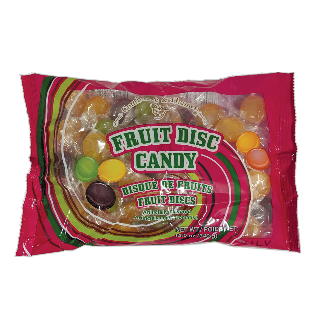 Assorted Fruit Discs – 12oz – 340g Bag