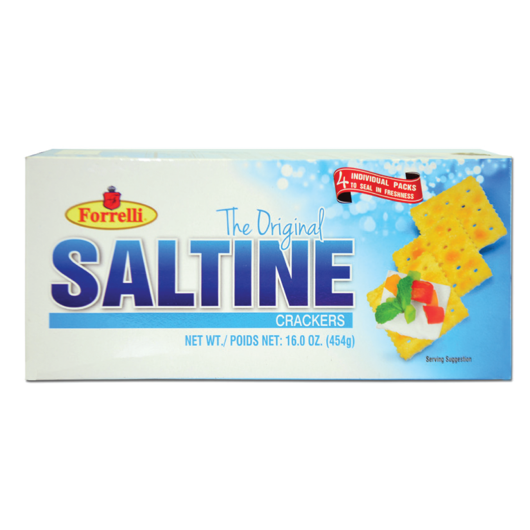 Saltine Crackers – 1lb (16oz) – 454g Pkg