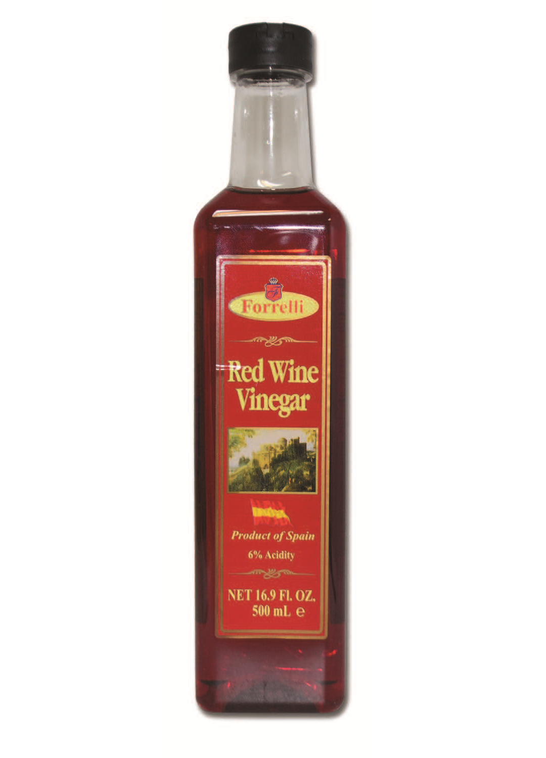 Red Wine Vinegar – 16.9oz – 500mL Bottle