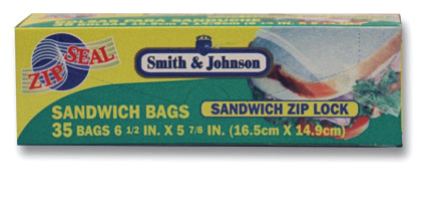 Sandwich Bag 6.5 inch square